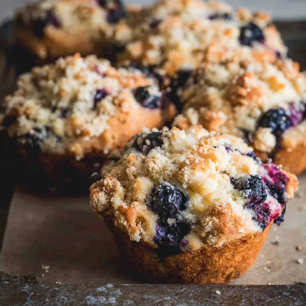 Homemade Blueberry Muffins