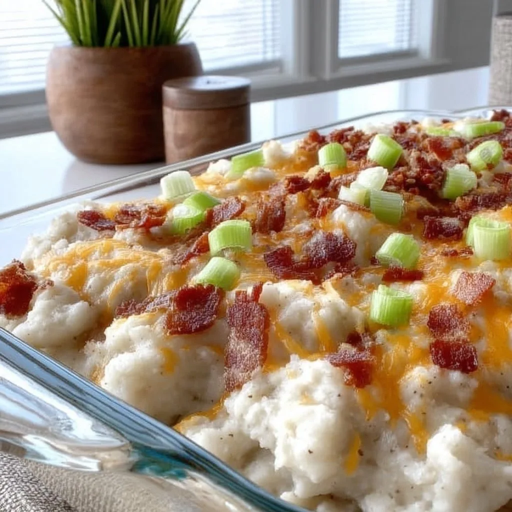 Loaded Baked Potato Casserole baked potato casserole Loaded Baked Potato Casserole