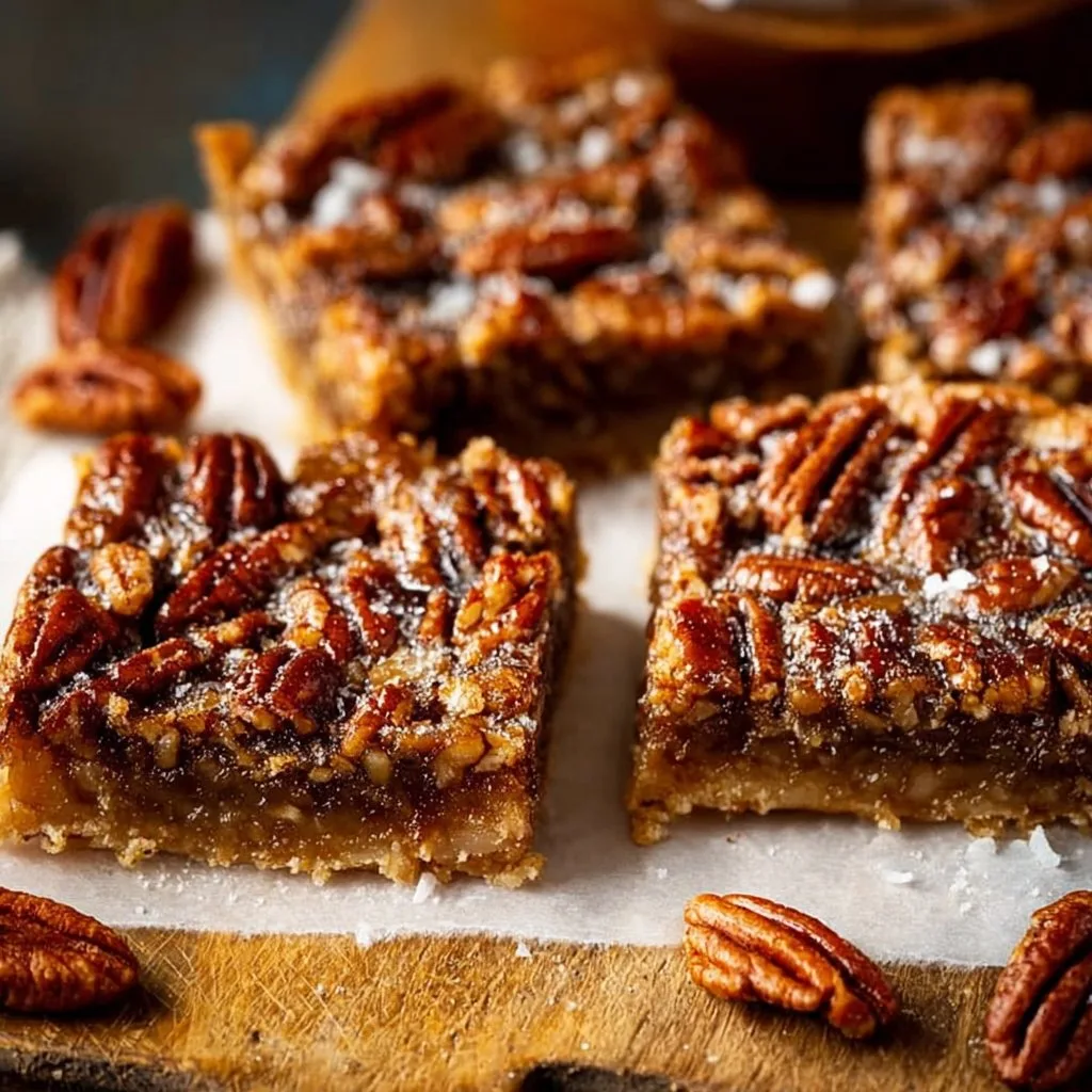 Vegan Pecan Pie Bars vegan pecan pie Vegan Pecan Pie Bars