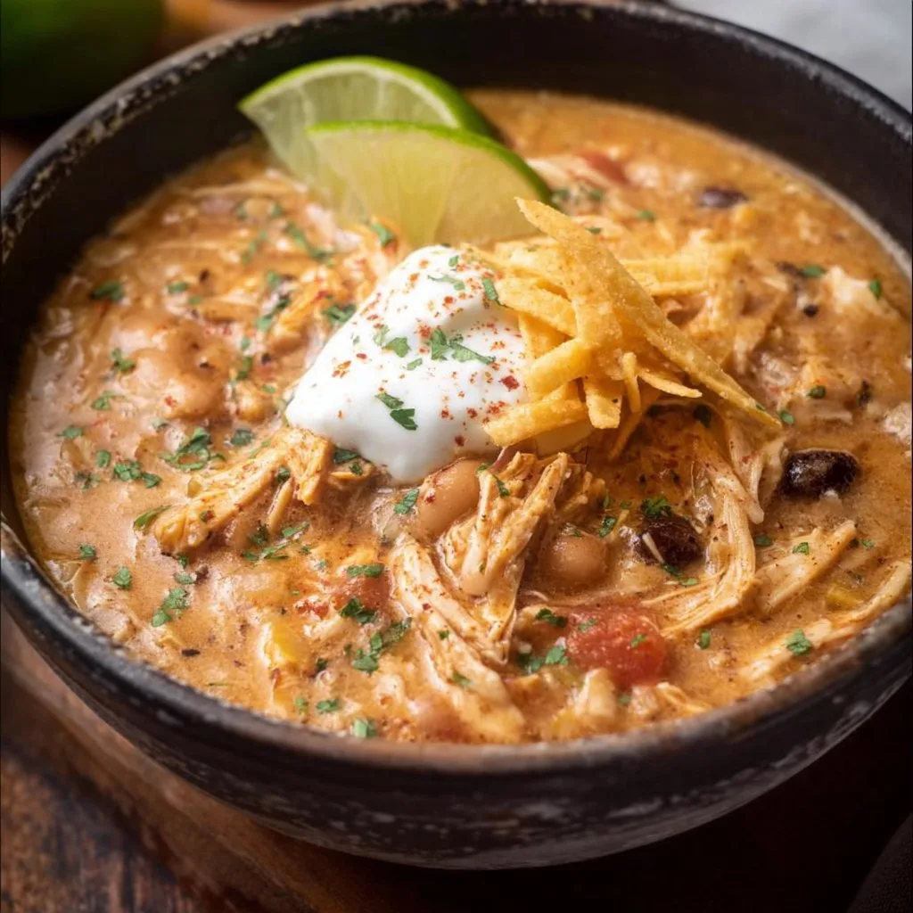 Crockpot White Chicken Chili white chicken chili Crockpot White Chicken Chili