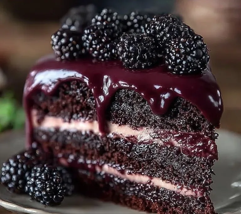 Blackberry Velvet Gothic Cake: A Dark, Lush Dessert Dream Pumpkin Cream Cheese Bread Gothic Blackberry Velvet Cake with dark, luscious layers and blackberry topping