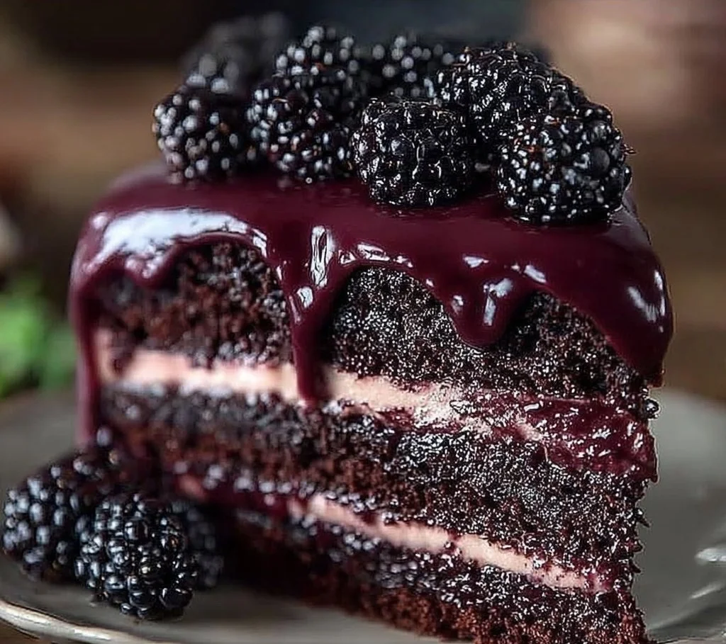 Blackberry Velvet Gothic Cake: A Dark, Lush Dessert Dream Blackberry Velvet Cake Gothic Blackberry Velvet Cake with dark, luscious layers and blackberry topping