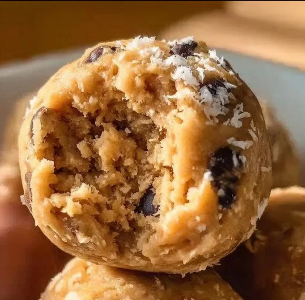 Easy Peanut Butter Protein Balls peanut butter protein balls Easy peanut butter protein balls recipe for a healthy snack