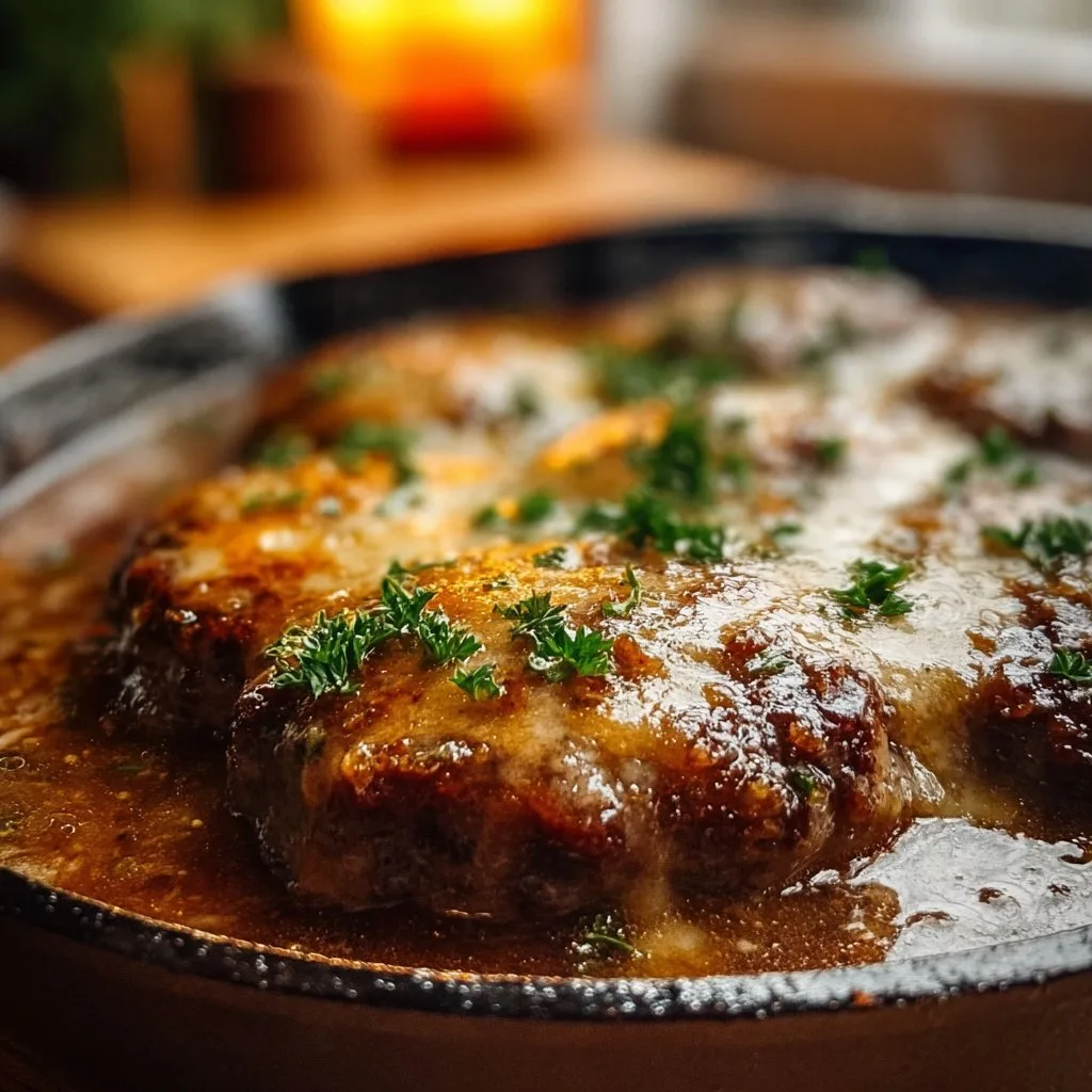 Amish Hamburger Steak Bake