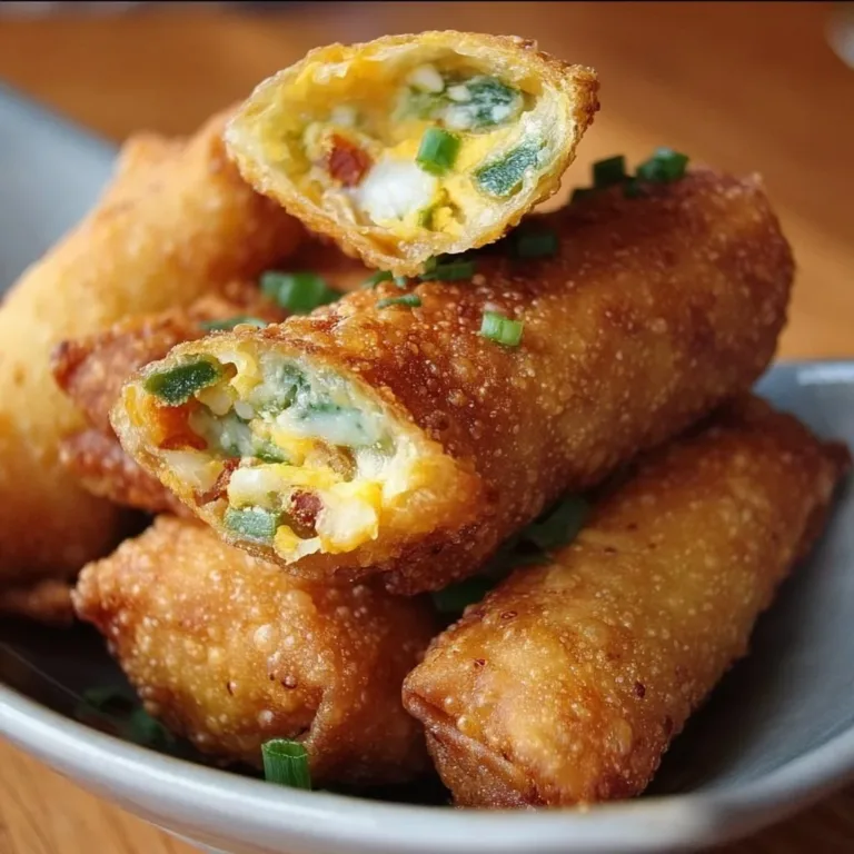 Mini Jalapeño Popper Egg Rolls Prosciutto Wrapped Mozzarella Bites Mini Jalapeño Popper Egg Rolls served on a plate
