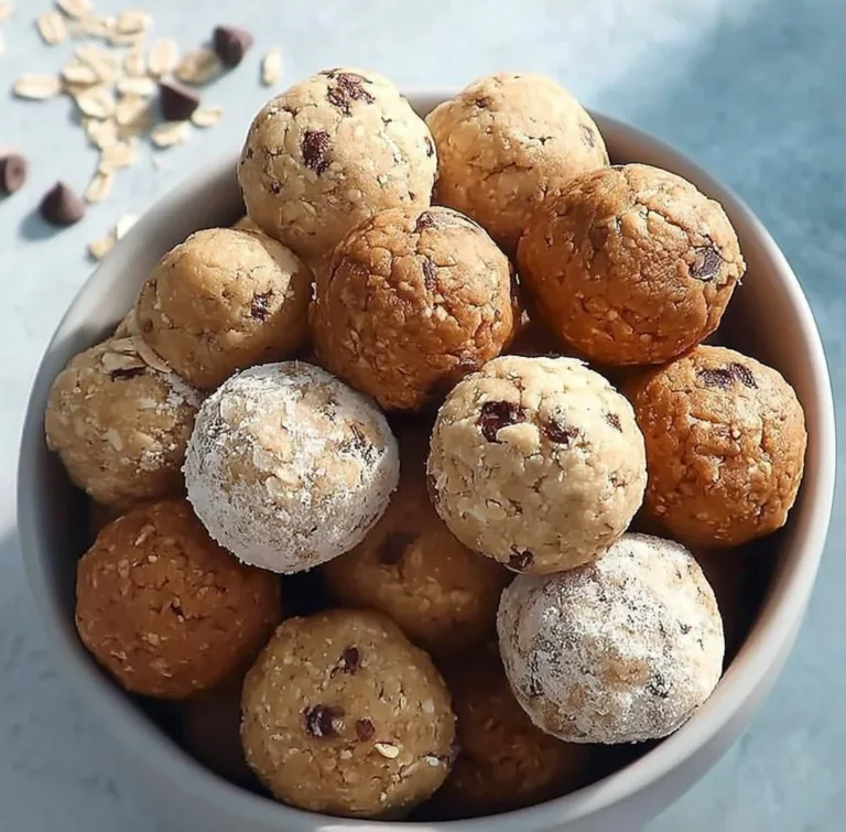 No Bake Protein Balls banana energy balls No bake protein balls made with natural ingredients for a healthy snack.