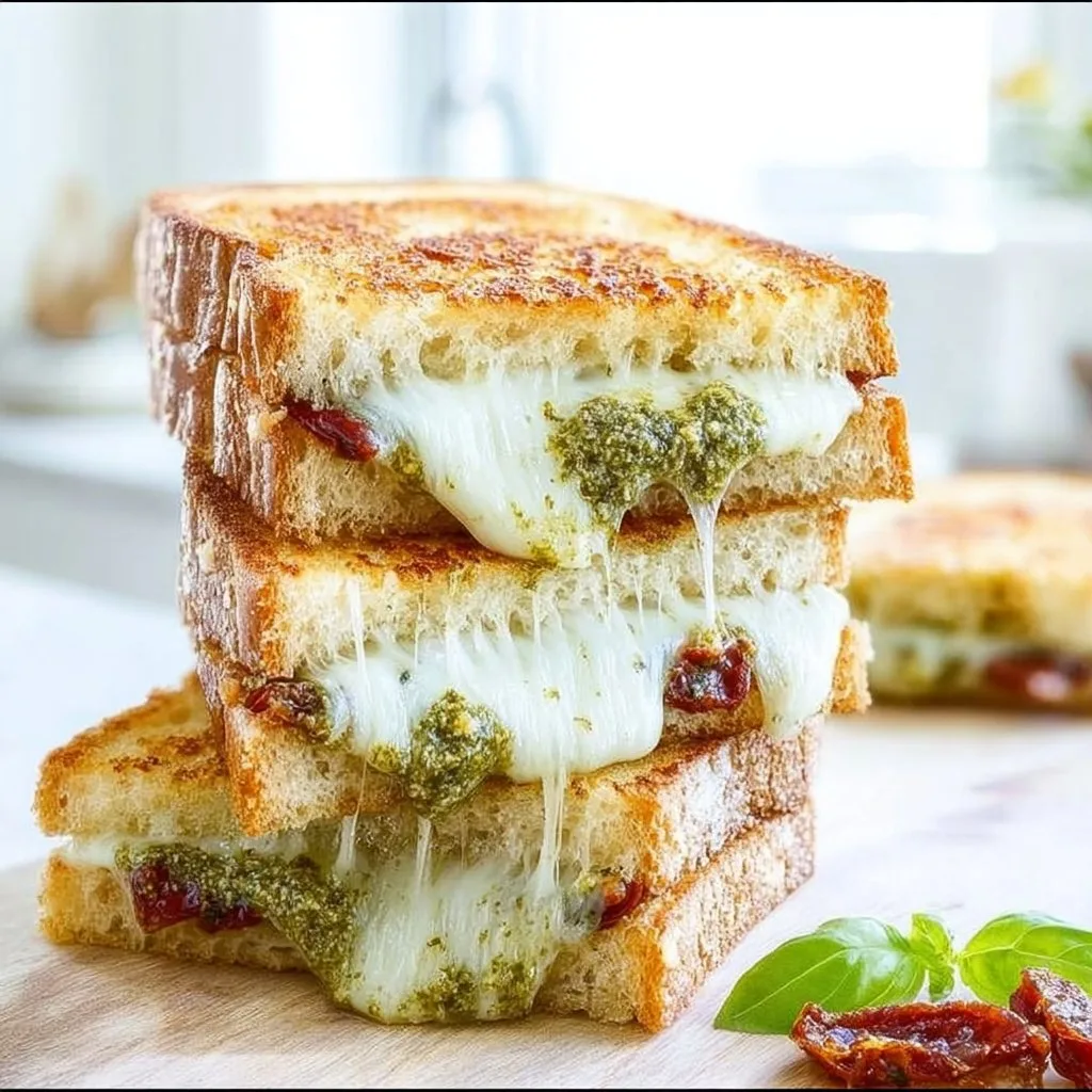 Pesto Grilled Cheese pesto grilled cheese Pesto Grilled Cheese