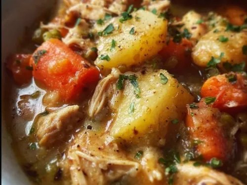 Slow Cooker Chicken Stew Recipe