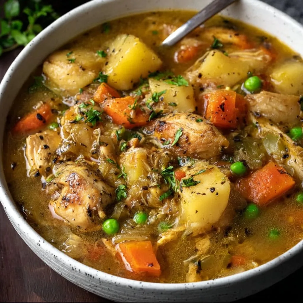 Slow Cooker Chicken Stew Recipe