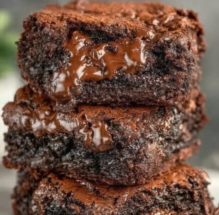 Delicious 100 calorie fudge brownies on a plate, ideal for a guilt-free treat