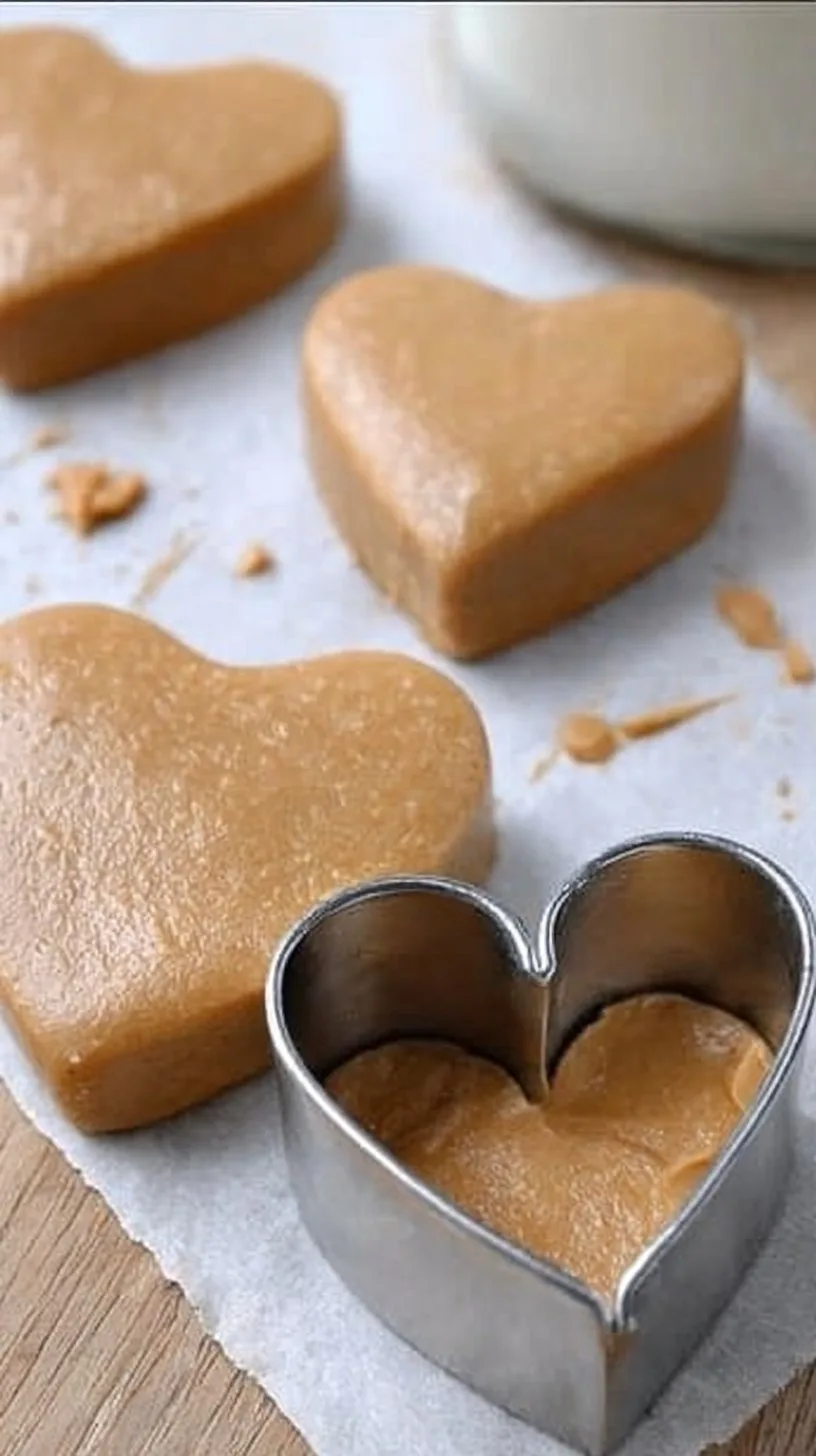 Chocolate Peanut Butter Valentine's Heart