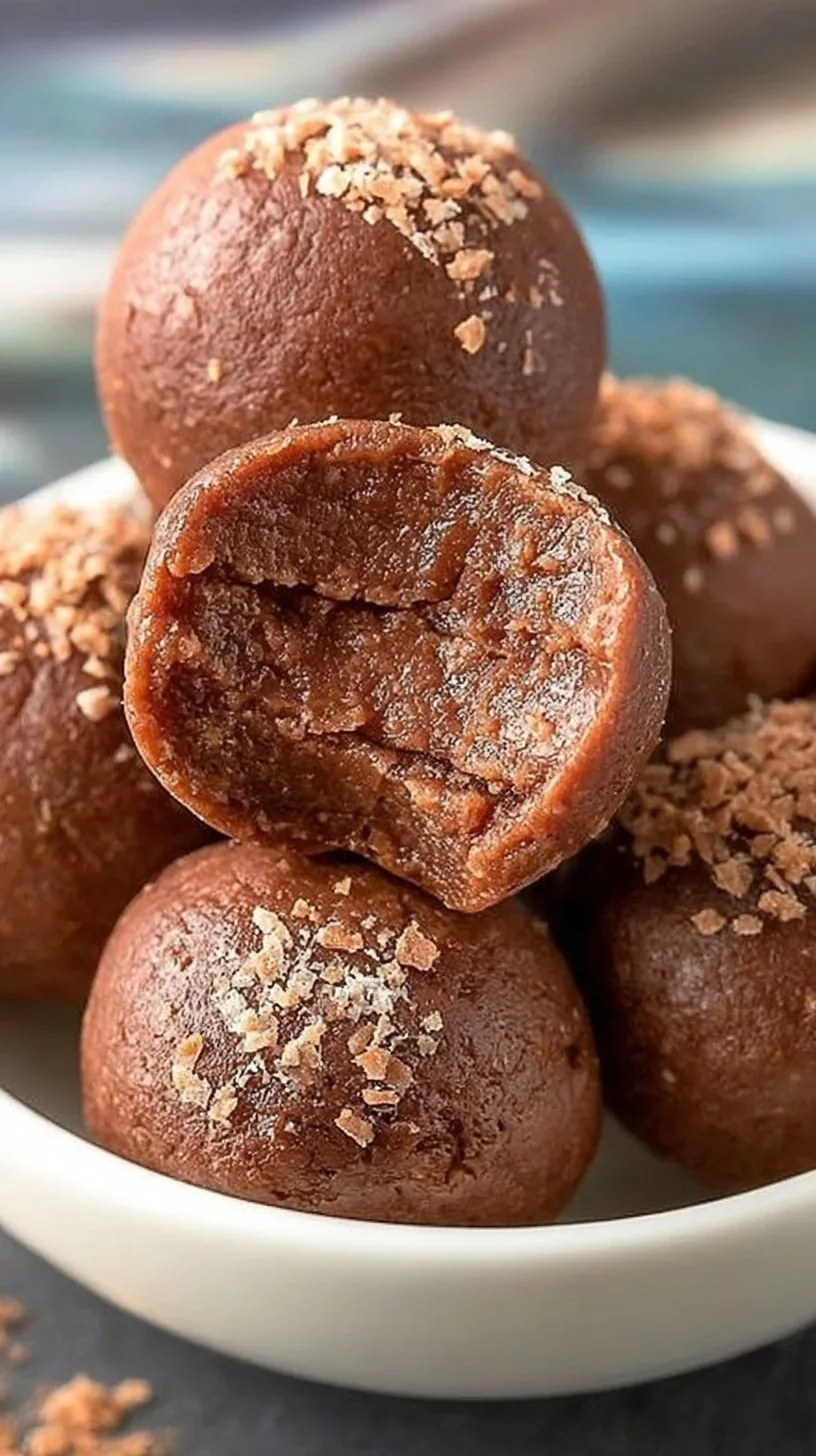 No Bake Brownie Bites {3 Ingredients} - The Big Man's World ®