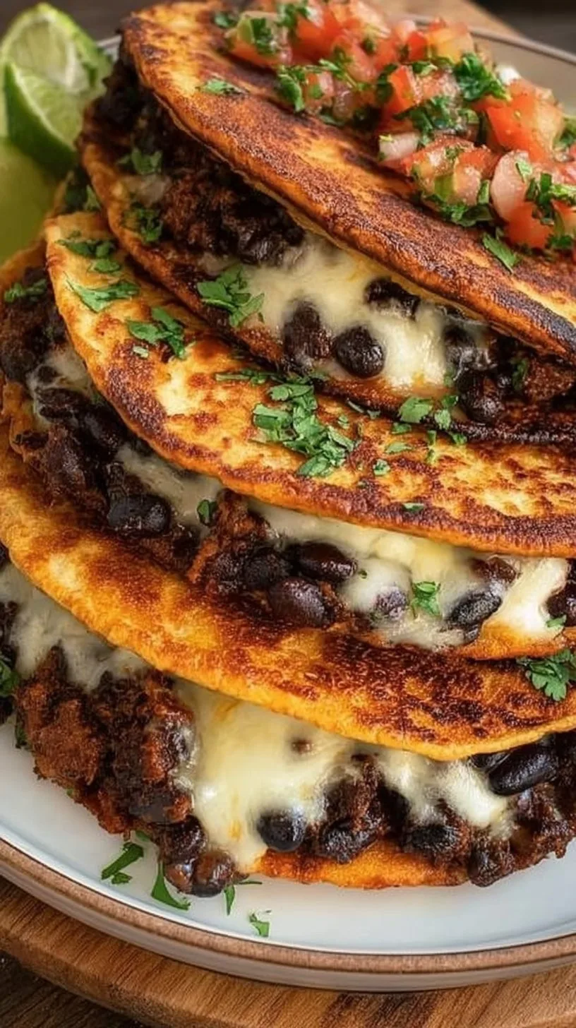 Crispy Black Bean Tacos