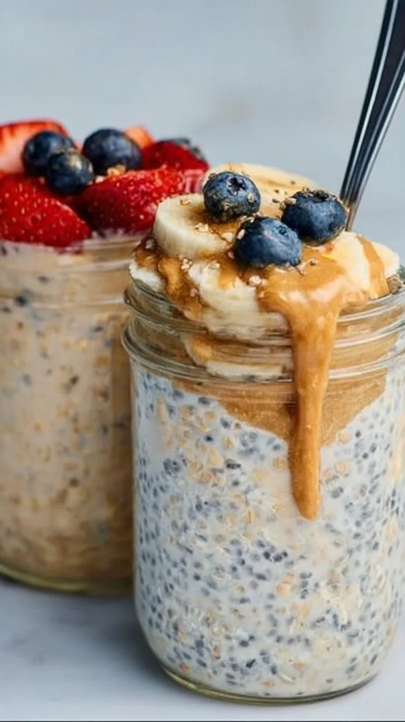 High-Protein Overnight Oats