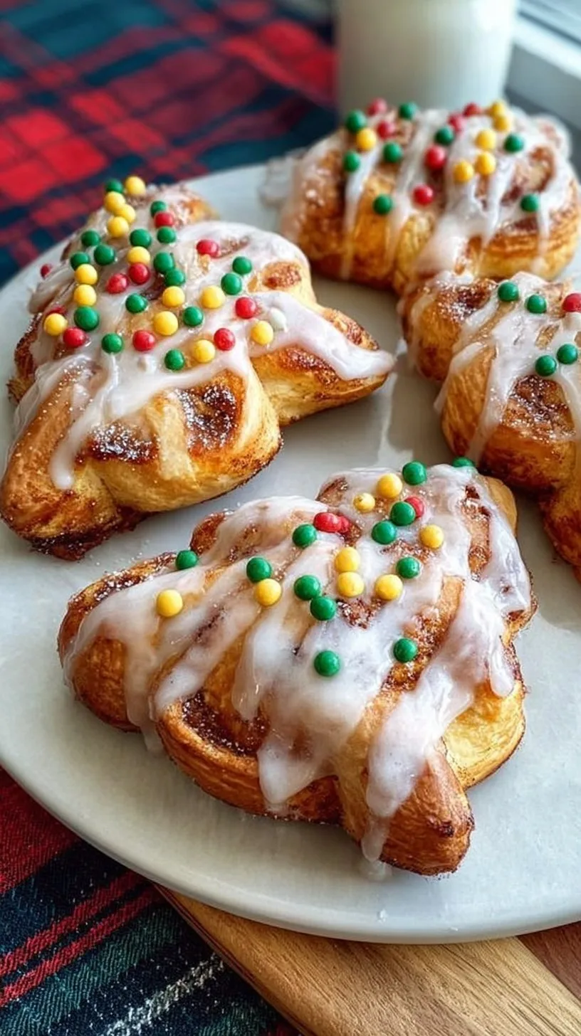 Christmas Tree Cinnamon Rolls cinnamon rolls Christmas Tree Cinnamon Rolls