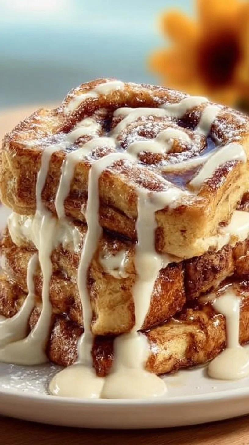 Cinnamon Roll French Toast cinnamon roll French toast Cinnamon Roll French Toast