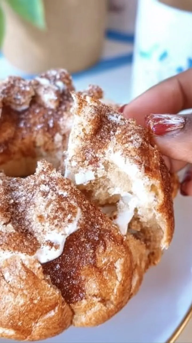 Bagel with Cream Cheese and Cinnamon Toast Crunch