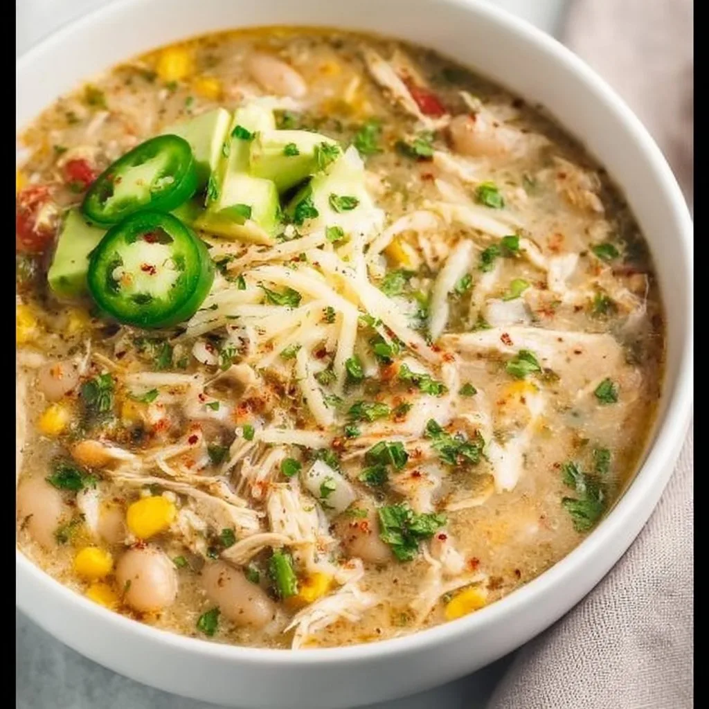 Gluten-Free White Bean Turkey Chili turkey chili Gluten-Free White Bean Turkey Chili