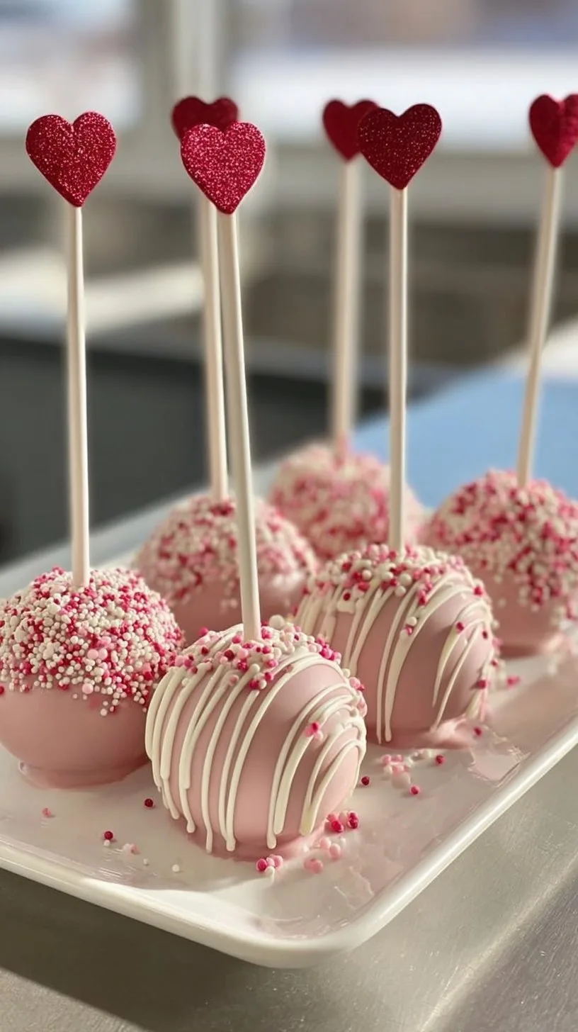 Valentine's Day Oreo Pops Recipe