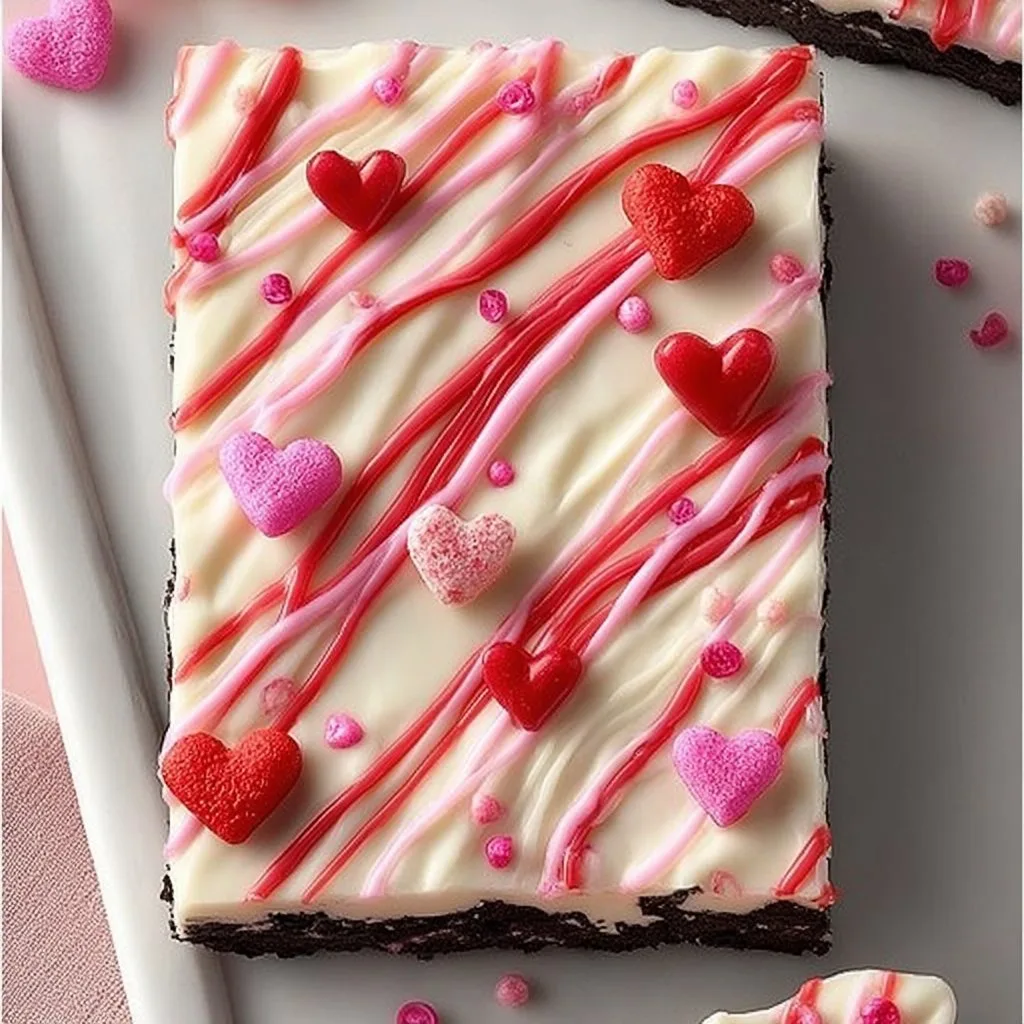 Easy Valentine's Oreo Bark