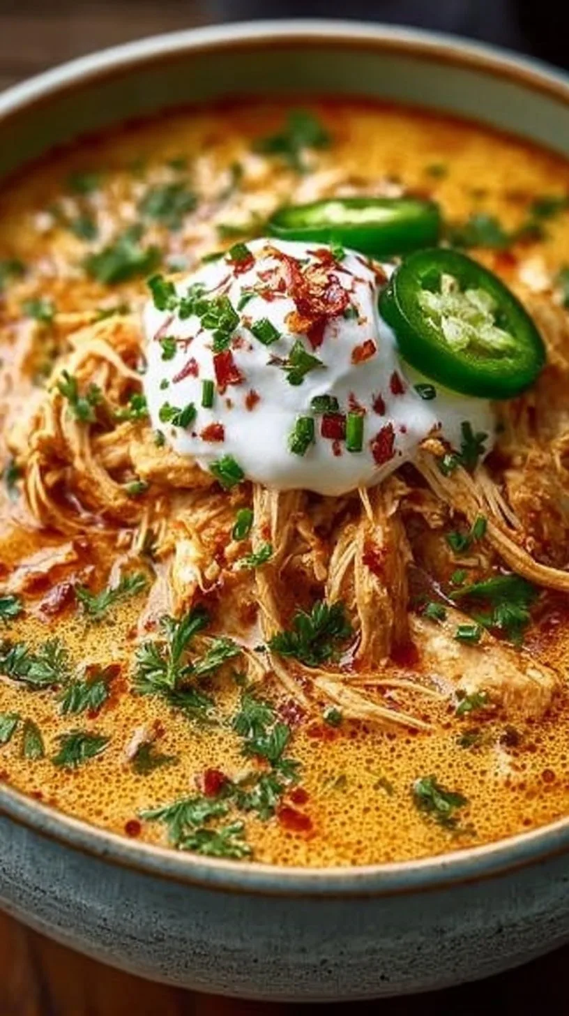 Creamy Chicken Enchilada Soup