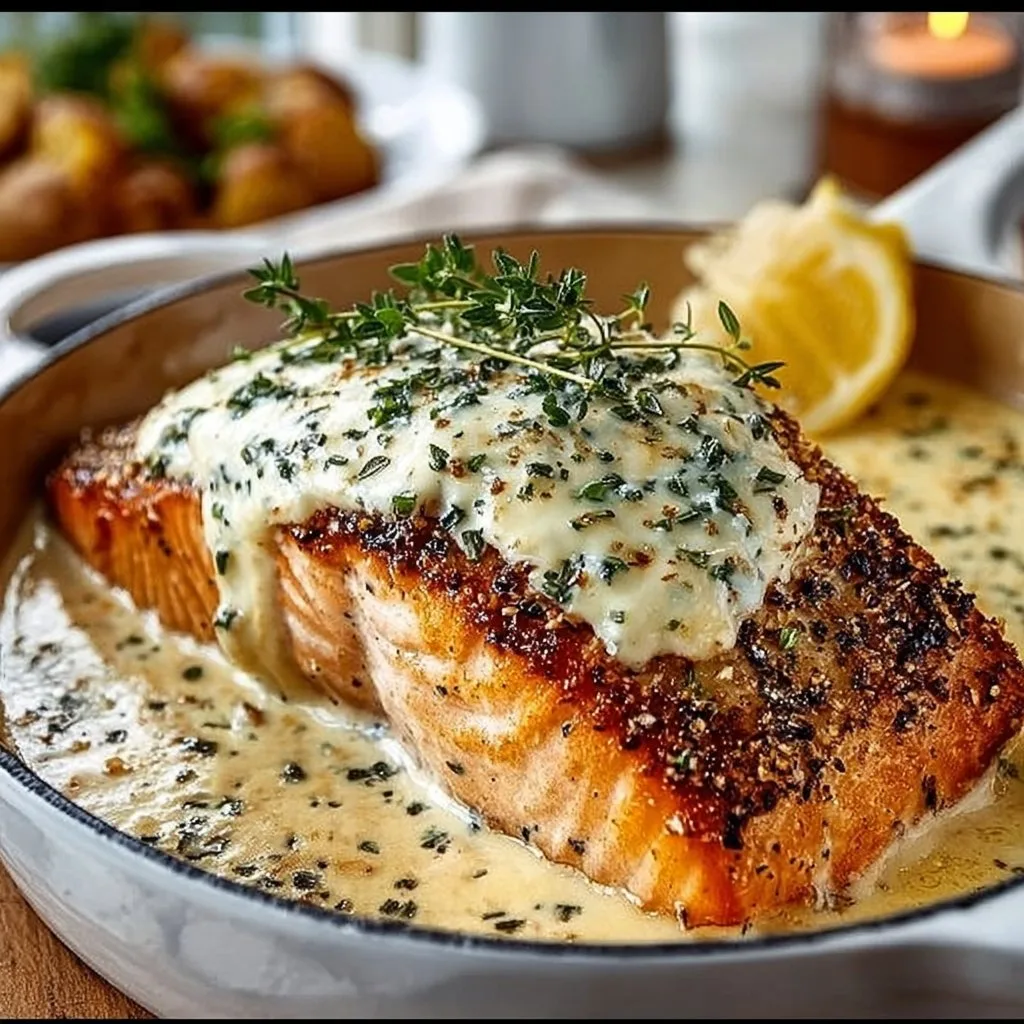 Baked Boursin Salmon Baked Boursin Salmon Baked Boursin Salmon