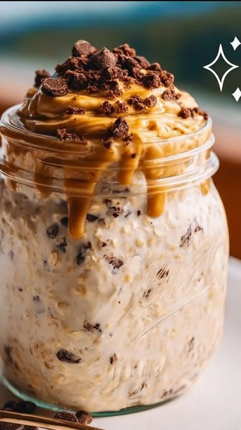Cookie Dough Overnight Oats