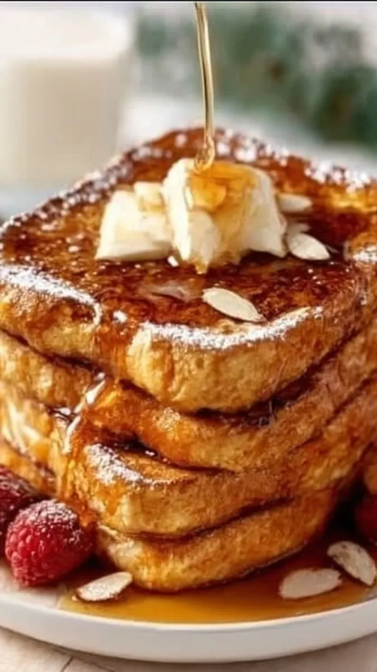 Best French Toast Ever fruit smoothie bowl Deliciously golden brown French toast served with syrup and berries