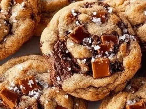 Brown Butter Toffee Cookies