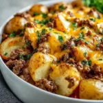 Cheesy Ground Beef & Potato Casserole beef potato casserole Cheesy Ground Beef & Potato Casserole cheesy ground beef potato casserole 2025 12 05 160947 150x150 1