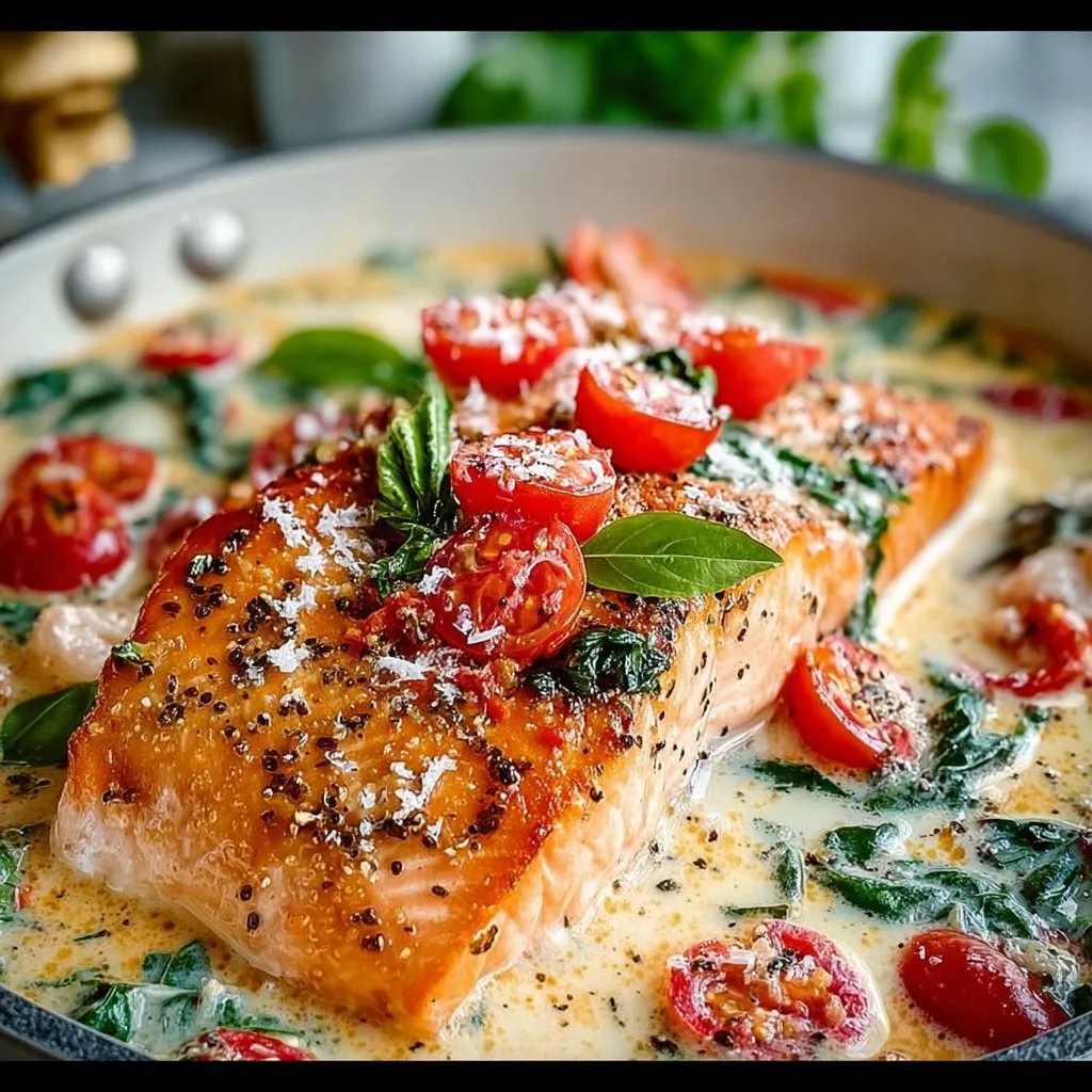 Creamy Tuscan Salmon