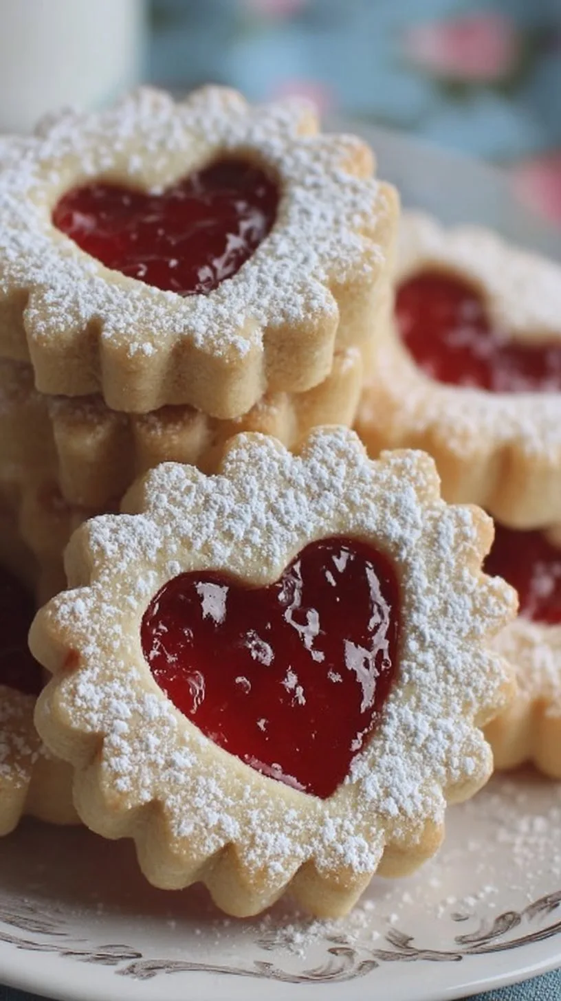 Soft and Sweet Linzer Cookies - Baking with Blondie