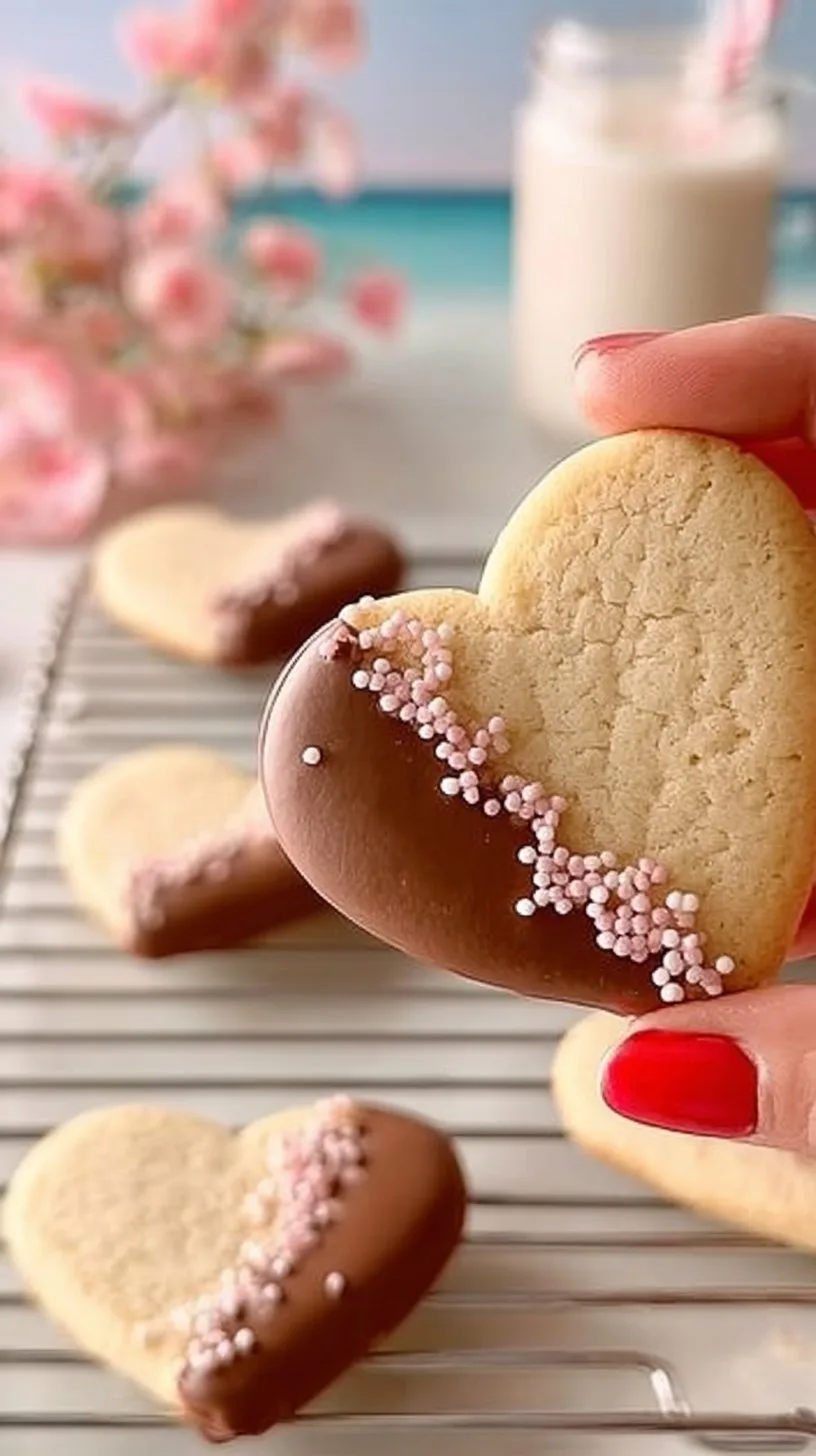 Valentine's Shortbread Hearts shortbread hearts Valentine's Shortbread Hearts