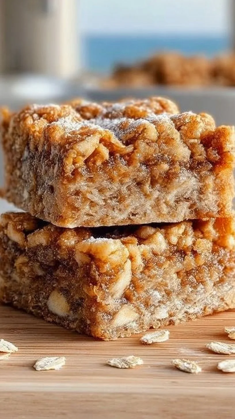 Banana Oatmeal Bars banana oatmeal Banana Oatmeal Bars