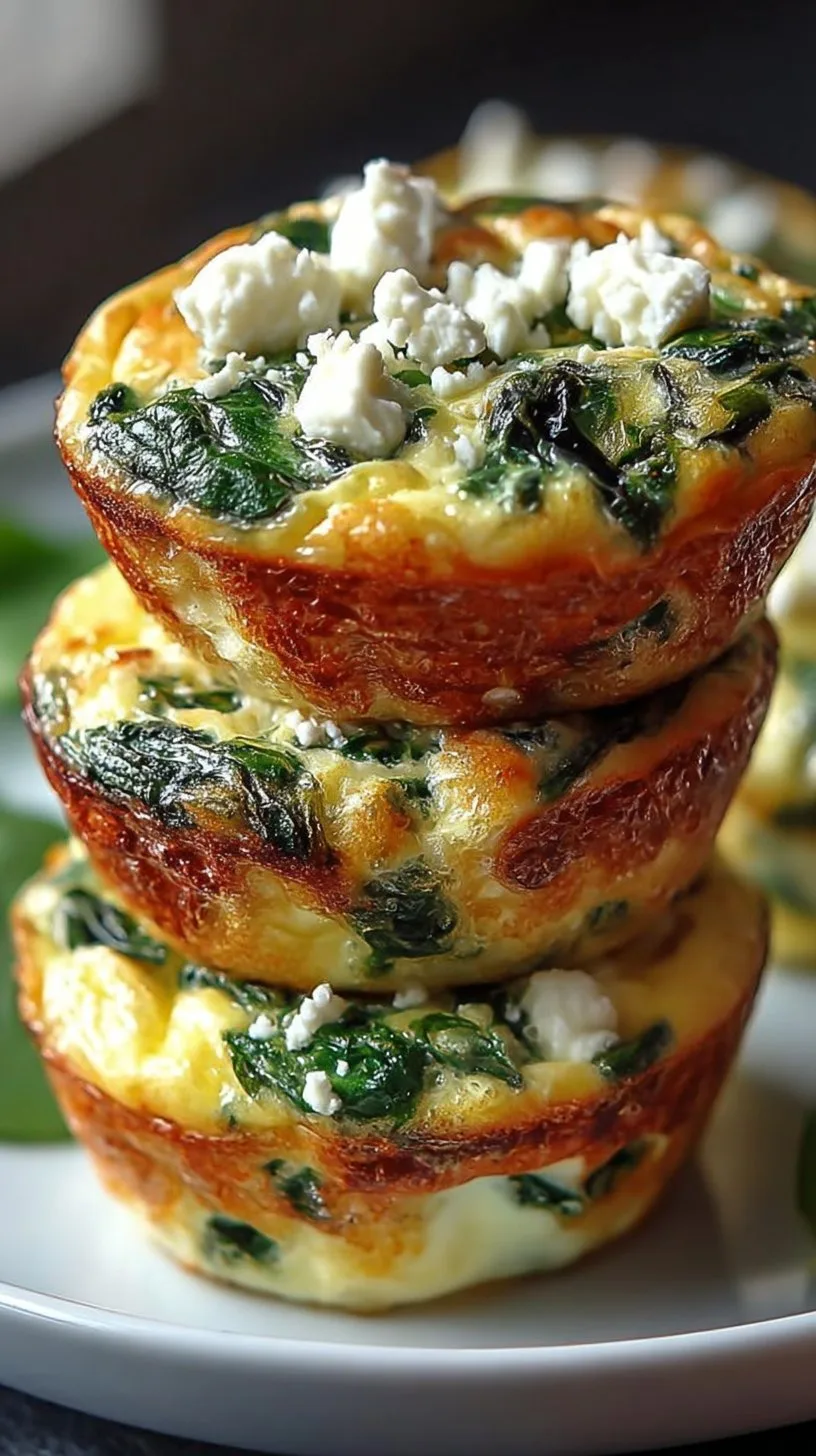 Egg Muffins with Spinach and Feta egg muffins Egg Muffins with Spinach and Feta