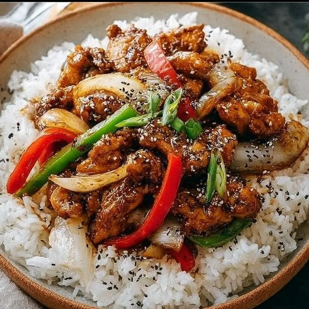 Black Pepper Chicken