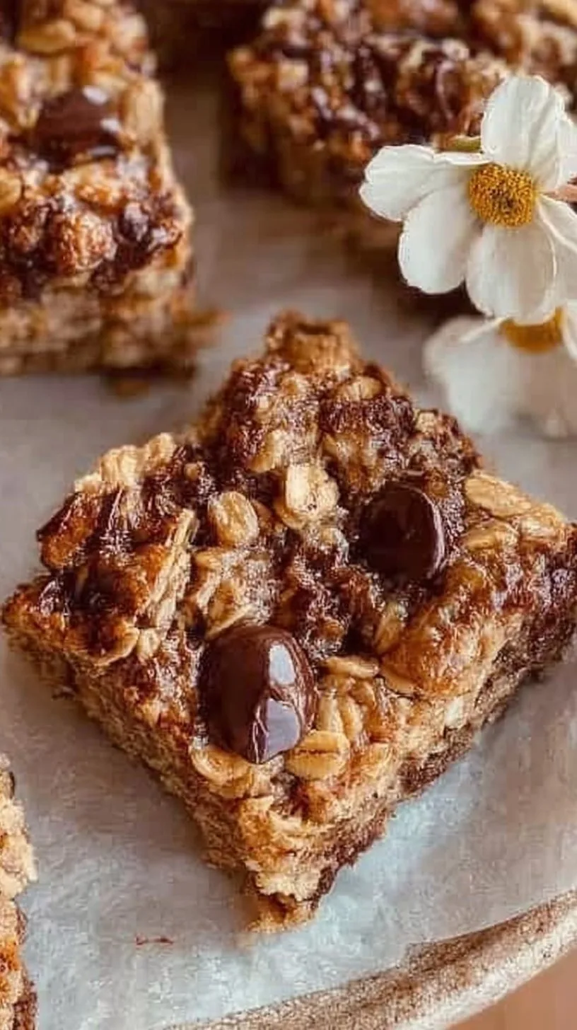 Banana Oatmeal Bars