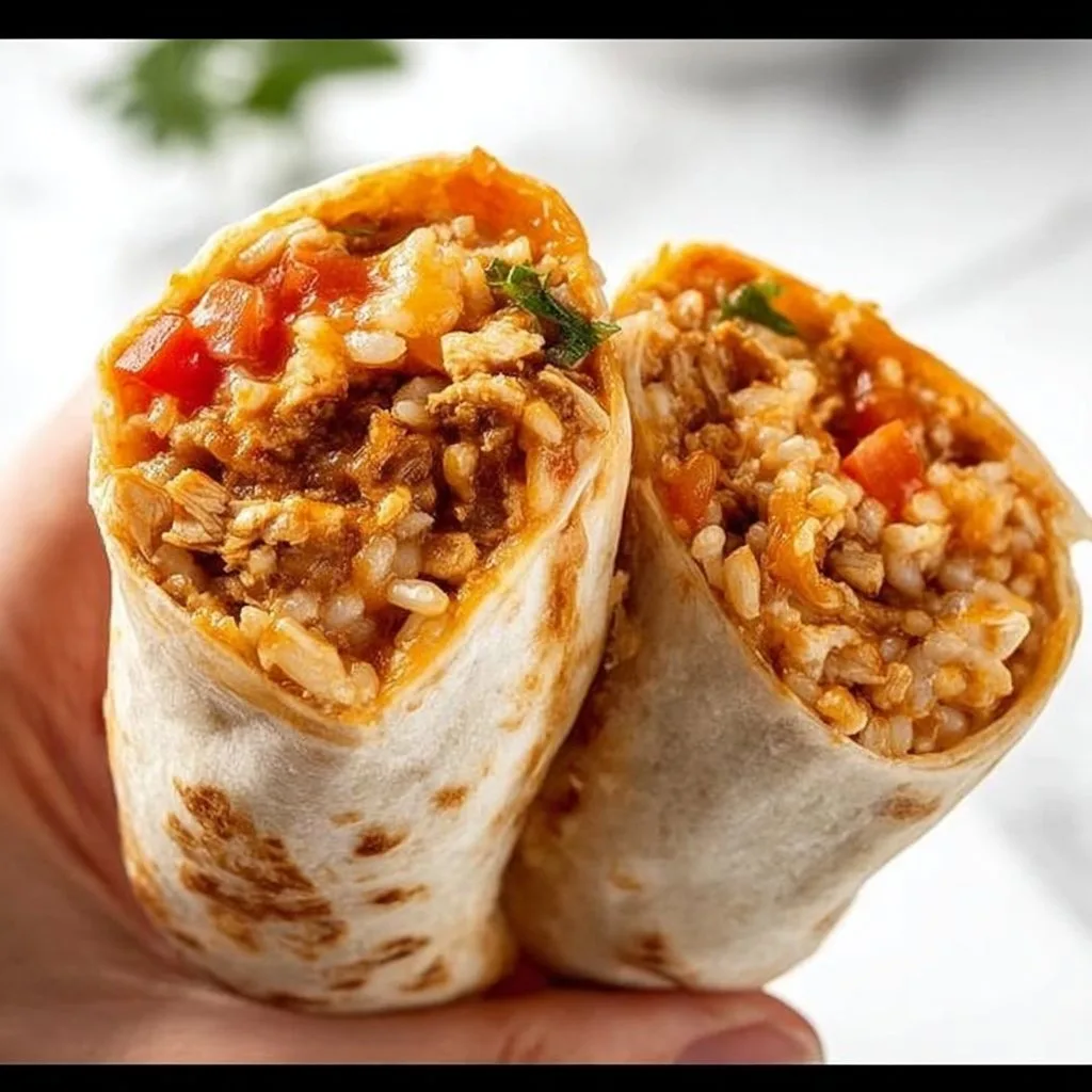Cheesy Chicken Burritos cheesy chicken burritos Cheesy Chicken Burritos
