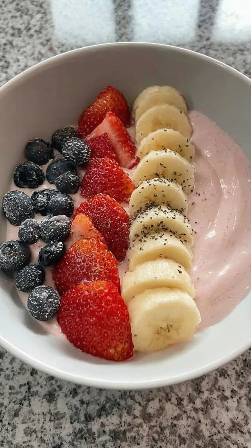 5-Minute Fruit Smoothie Bowl (with Greek Yogurt) fruit smoothie bowl 5-Minute Fruit Smoothie Bowl (with Greek Yogurt)