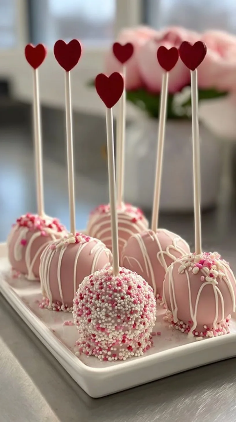 Valentine's Day Oreo Pops Recipe
