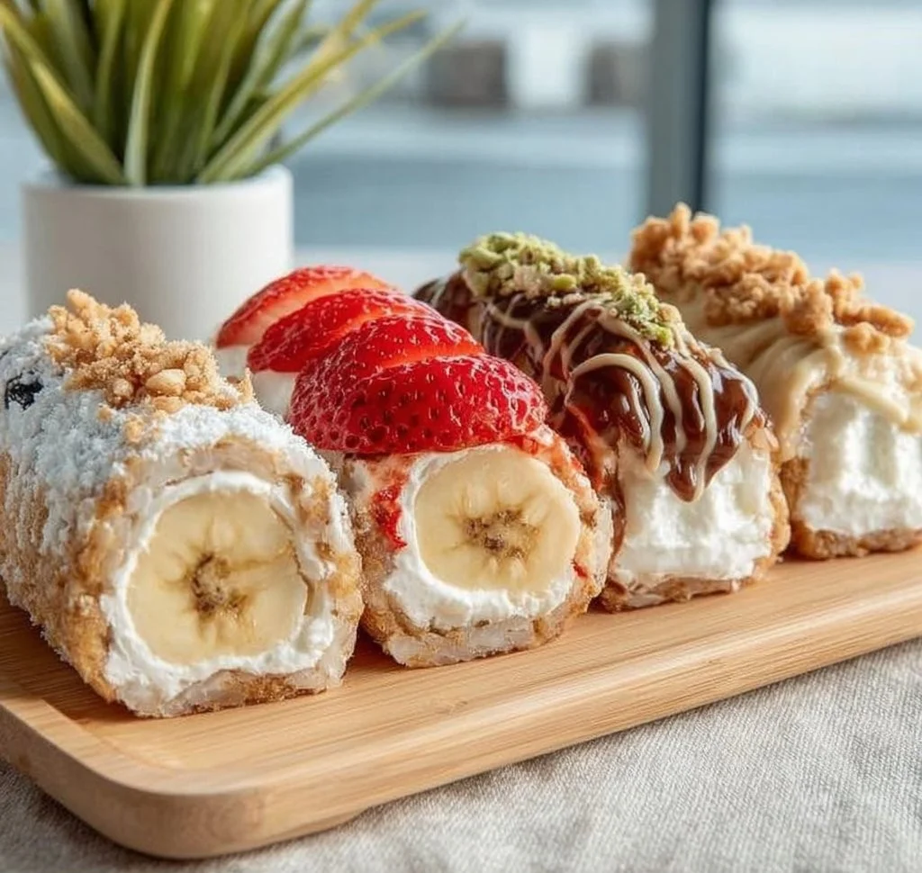 Banana Sushi Rolls