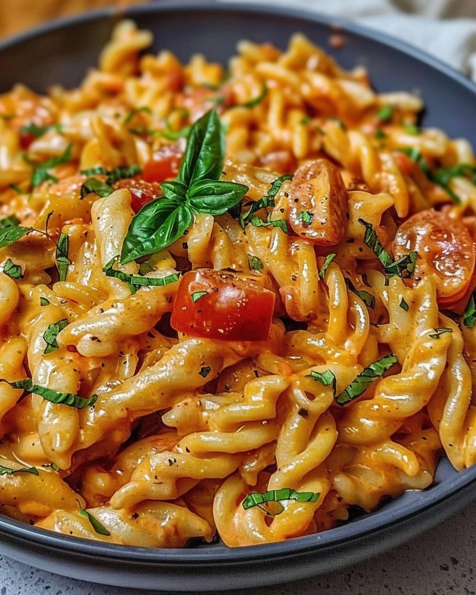One Pan Creamy Tomato Pasta