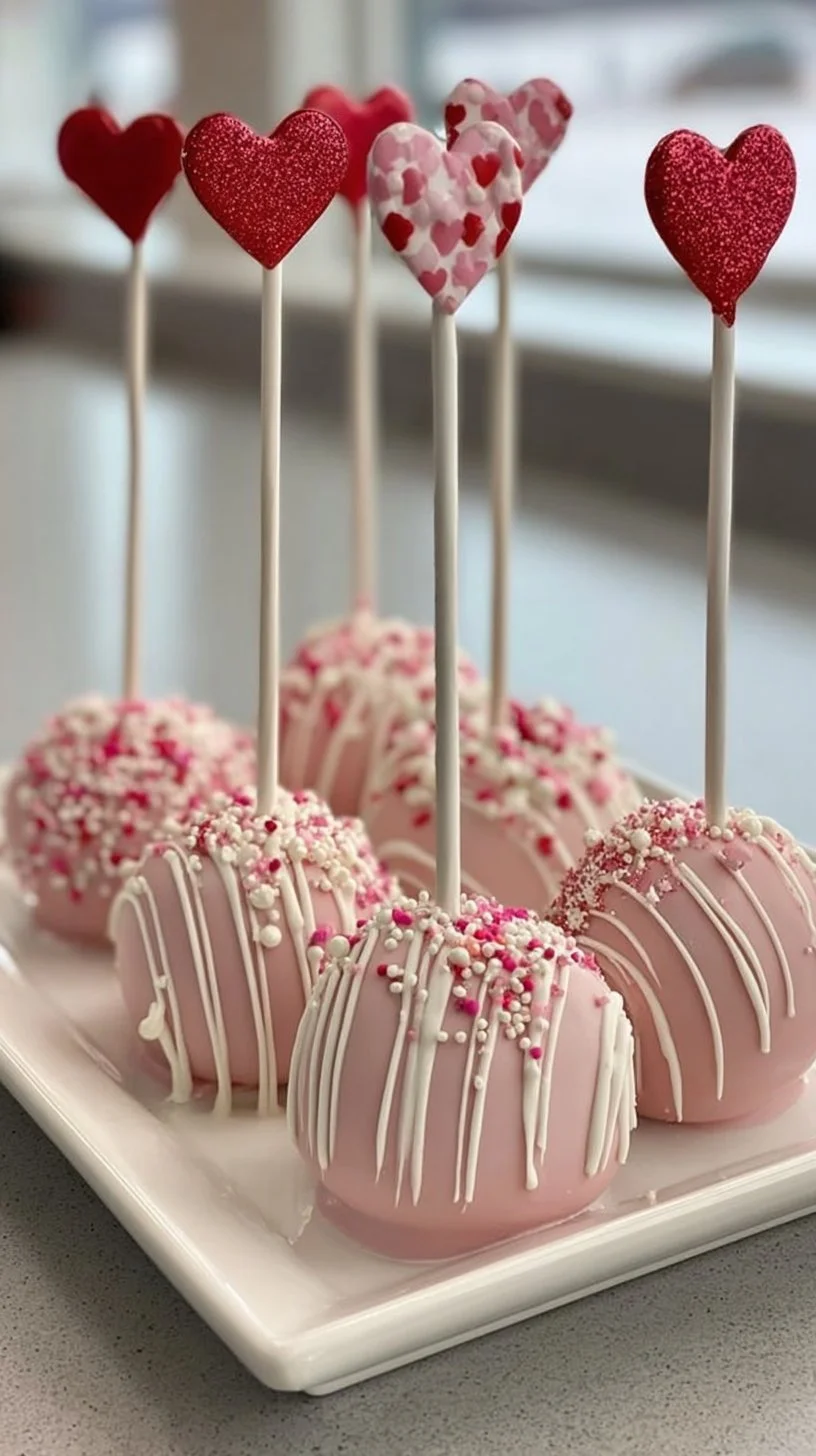 Valentine's Day Oreo Pops Recipe