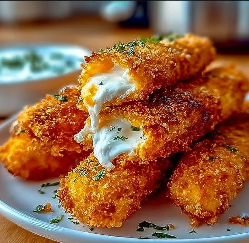 Buffalo Chicken Mozzarella Sticks for Spicy Snack Lovers