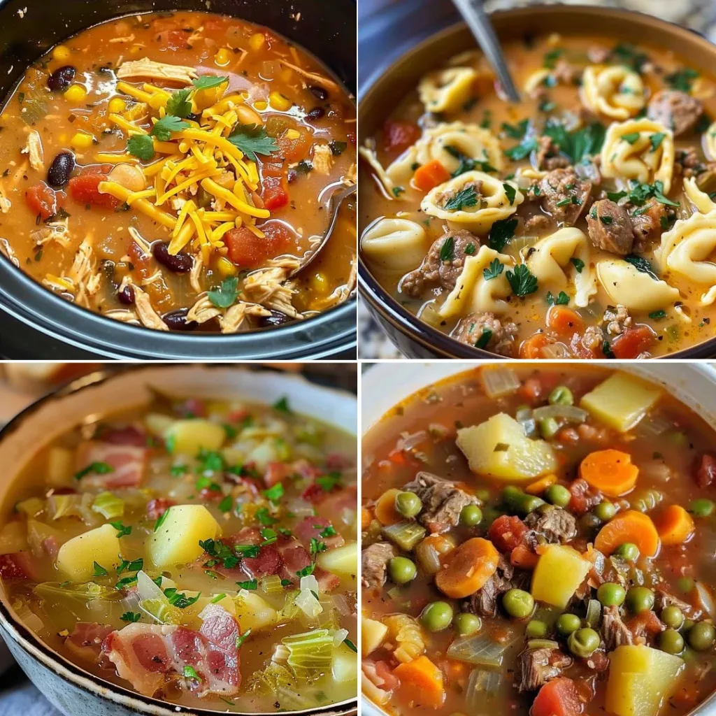 Bowl of comforting soup recipes for cozy nights