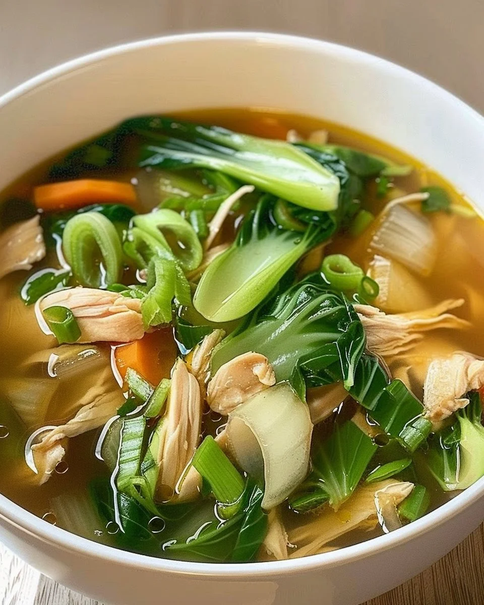 Bok Choy Chicken Soup