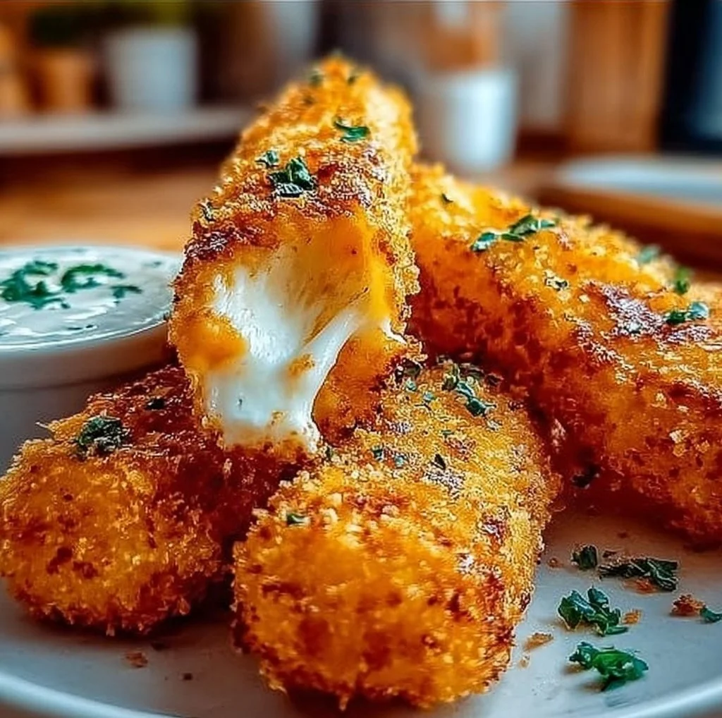 Buffalo Chicken Mozzarella Sticks for Spicy Snack Lovers