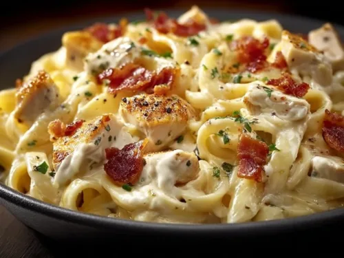 Chicken Bacon Ranch Pasta