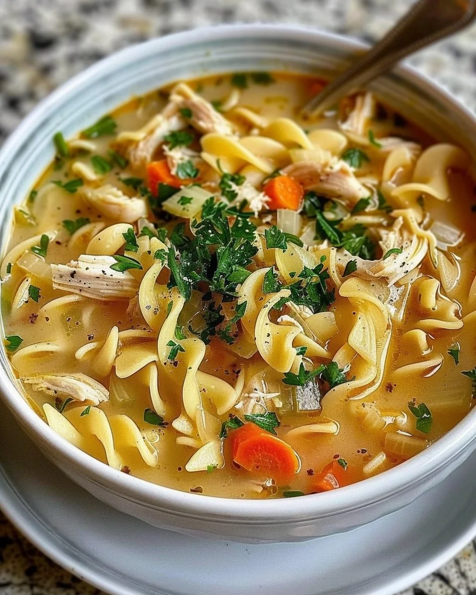 Crack Chicken Noodle Soup Recipe
