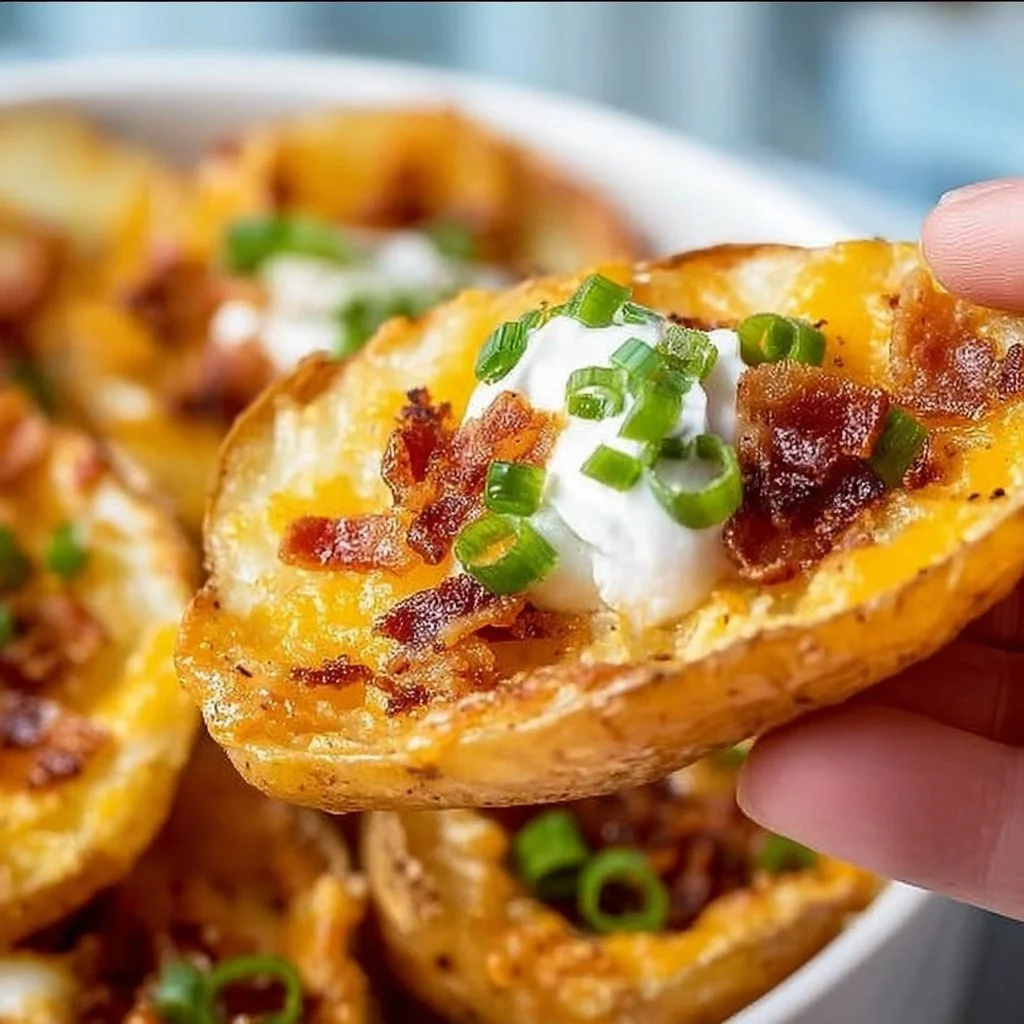 Crispy Baked Potato Skins